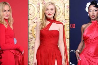 Celebrities Can’t Stop Wearing Red: Nicole Kidman and More