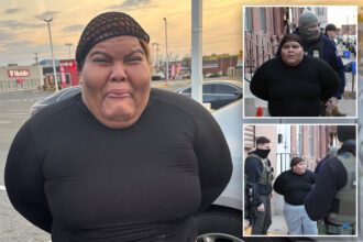 Convicted drug dealer cries as she’s arrested by ICE after re-entering US