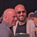 Dana White Greets Andrew and Tristan Tate at Power Slap Event, Welcomes Them to U.S.A.