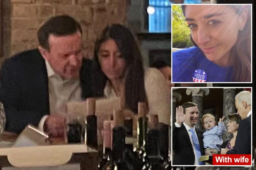 Dem Sen. Chris Murphy caught ‘cuddling’ on date with progressive media publisher