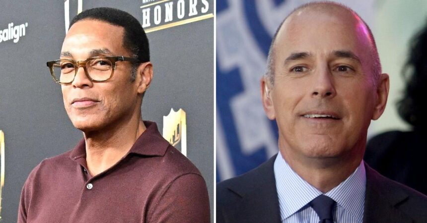 Don Lemon ‘In Hot Water For Claiming Matt Lauer Was Engaged To Lover Shamin Abas’