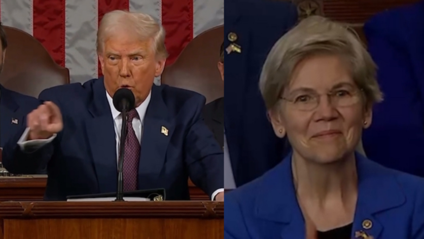 EPIC! President Trump Calls Out Warmonger Elizabeth “Pocahontas” Warren During Speech – Then Warren Claps for 20 More Seconds (VIDEO) |