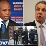 Eric Adams bashes Andrew Cuomo for NYC’s revolving door crime