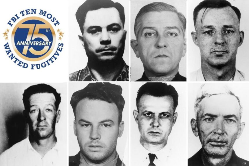 FBI marks 75th anniversary of ‘Ten Most Wanted’ list