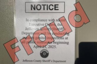 Flyers threatening “genital inspections” found in Jeffco restrooms