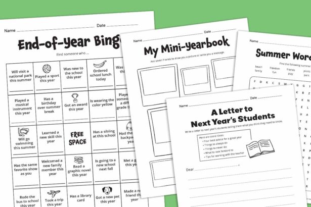 Free Last-Day-of-School Printables