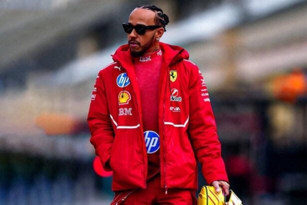 Lewis Hamilton Debuts The Scuderia Ferrari x Puma Speedcat Pro