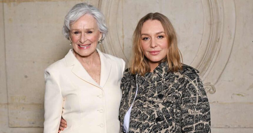 Glenn Close Poses With Daughter to Recreate Throwback Pregnancy Photo