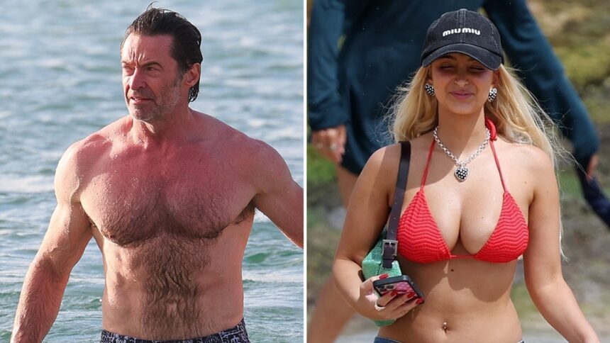 Hugh Jackman Among Celebs at Bondi Beach for Summer Down Under