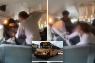 Indiana mom allegedly boards school bus and attacks 14-year-old student for allegedly bullying her son