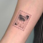 Intricate Postage Stamp Tattoos by Ash Aurich Are an Ode to Art History — Colossal