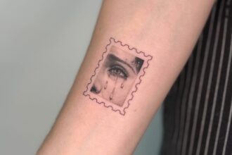 Intricate Postage Stamp Tattoos by Ash Aurich Are an Ode to Art History — Colossal