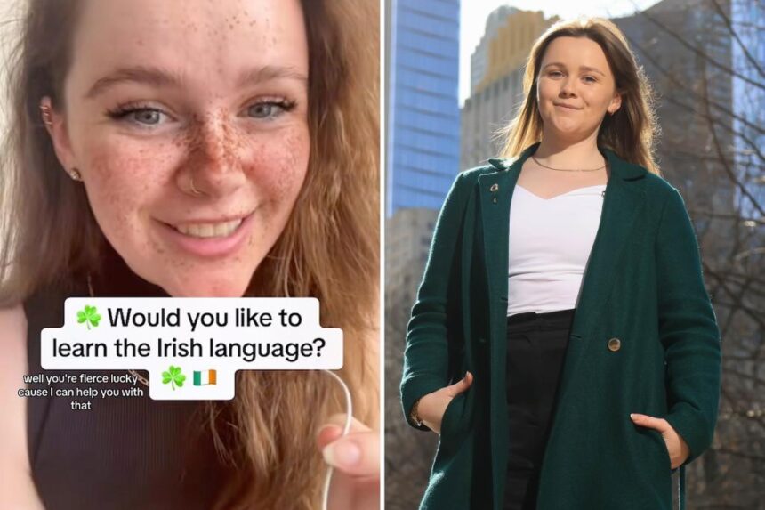 Irish lass in NYC goes viral on TikTok for explaining culture and language of Ireland: ‘I just found this niche’