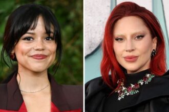 Jenna Ortega Says Working with Lady Gaga on ‘Wednesday’ is ‘The Best’