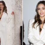 Jessica Alba Is White Hot at Paris Fashion Week