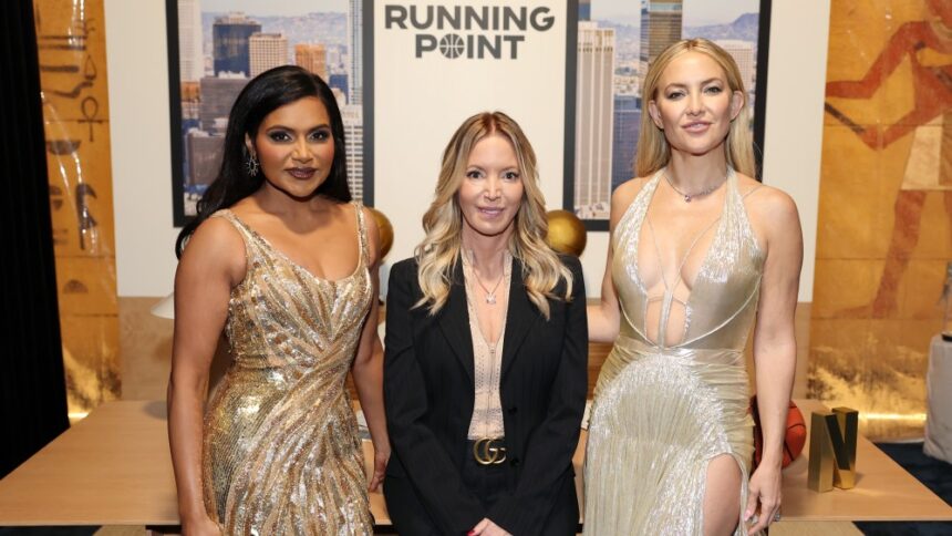 Kate Hudson, Mindy Kaling & Jeanie Buss on Netflix’s ‘Running Point’