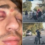 LA driver attacked by mob of teen bicyclists speaks out; 2 suspects arrested