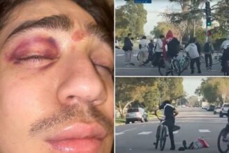 LA driver attacked by mob of teen bicyclists speaks out; 2 suspects arrested