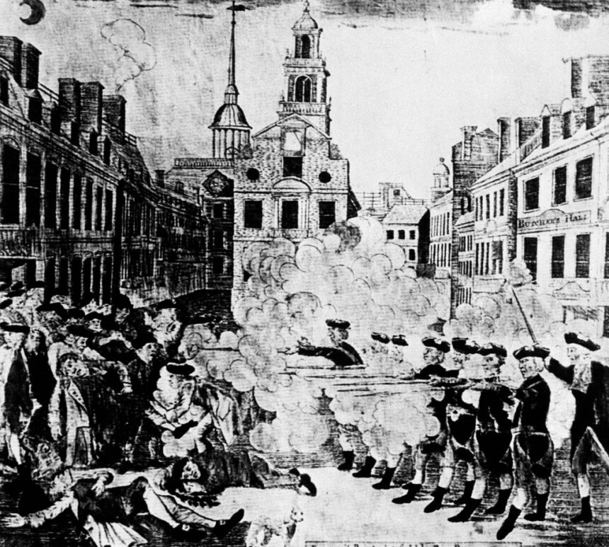 March 5, the Boston Massacre