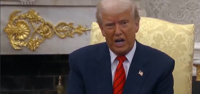 Mentally Gone Trump Crashes The Economy By Doubling Down On Canada Attack