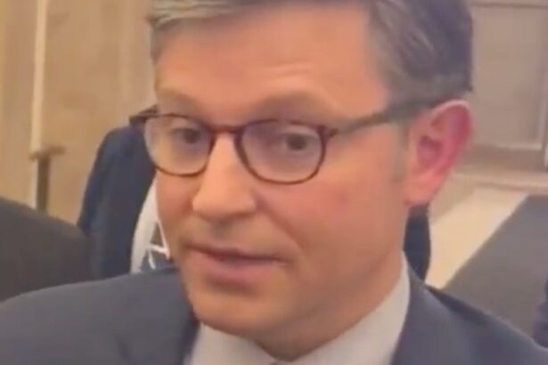 Mike Johnson Downplays Group Chat Leaks As ‘Officials Doing Their Job,’ Gets Torched On X