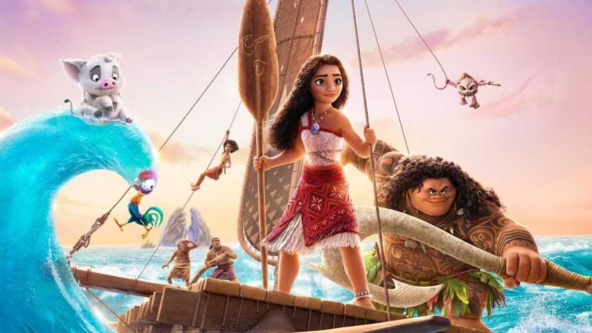 Moana 2 Streaming, VOD, DVD Release Dates