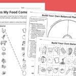 Nutrition Worksheet Bundle (Free Printables)