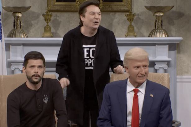 ‘SNL’ Cold Open Takes On Trump/Zelenskyy, Mike Myers as Elon Musk