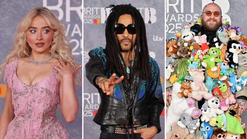 Sabrina Carpenter, Teddy Swims & More Bring Wild Fashion to the 2025 BRIT Awards