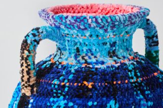 Salvador Dominguez Confronts Identity and Labor Through Woven Pipe Cleaner Vessels — Colossal