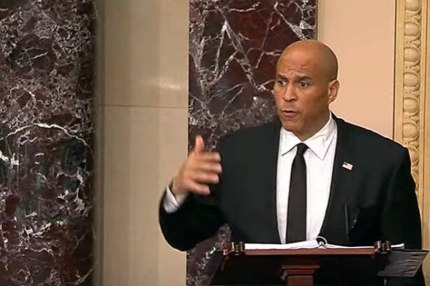 Sen. Cory Booker Leads By Disrupting The Senate For As Long As He Can Stand To Protest Trump