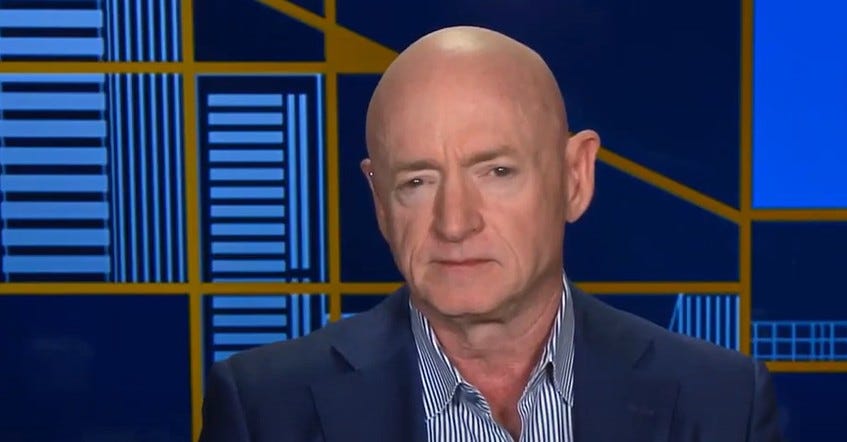 Sen. Mark Kelly Blasts Trump For Weakening America By Attacking Zelenskyy