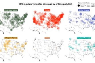 Study finds racial and ethnic disparities in air quality monitor locations in the US