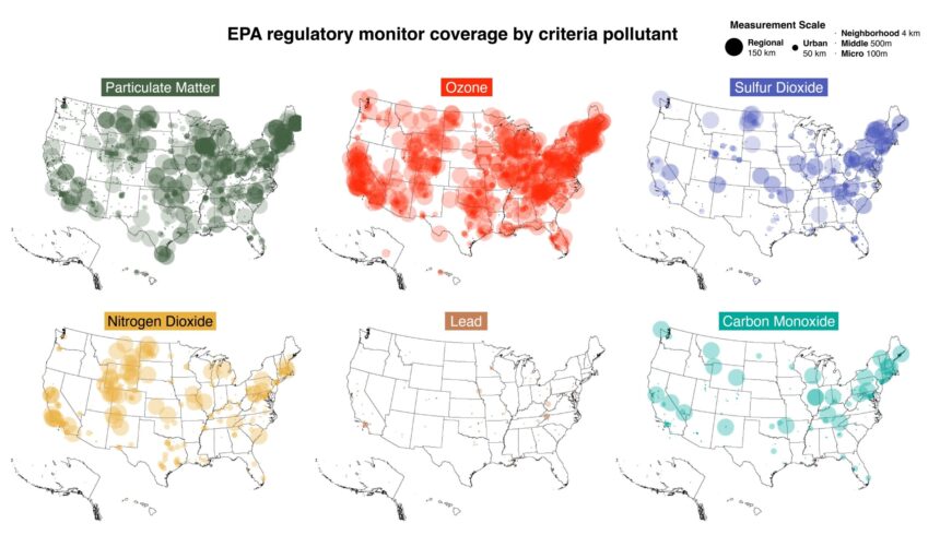 Study finds racial and ethnic disparities in air quality monitor locations in the US