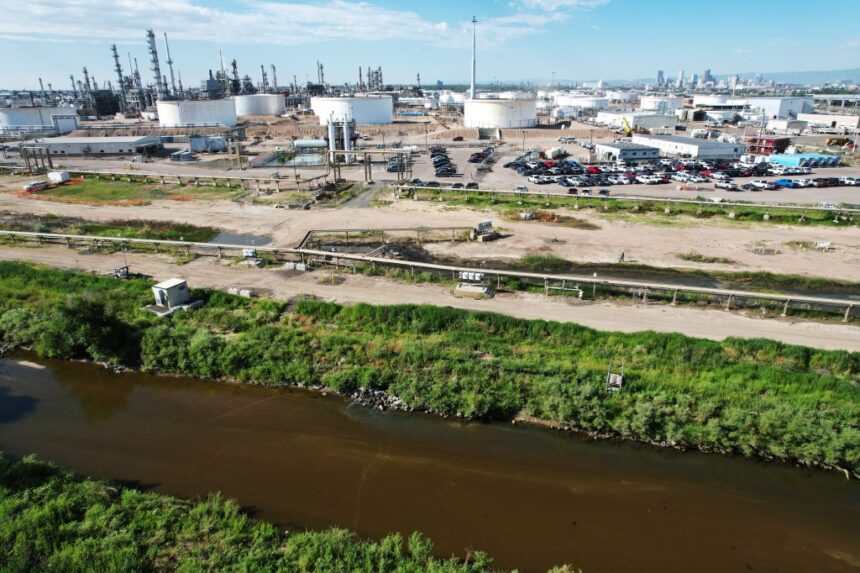 Suncor’s refinery spilled too much cyanide into Sand Creek in February