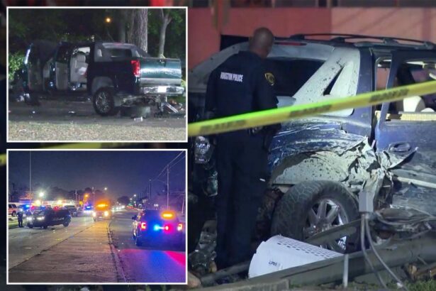 Texas man flees scene after crashing car at 100 mph, leaving his critically injured family behind: police