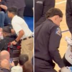 Tracy Morgan Vomits All Over Court at Knicks Game