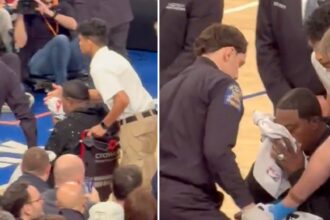 Tracy Morgan Vomits All Over Court at Knicks Game