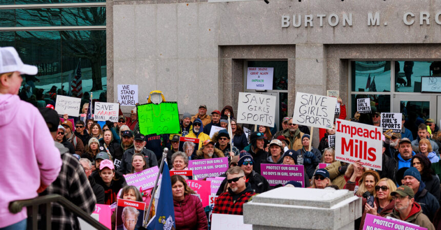 Trump’s Clash With Maine Gov. Janet Mills Fuels Tensions Across State