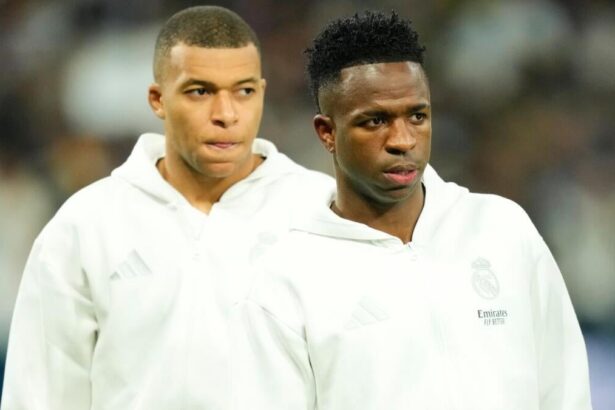 UEFA investigates Real Madrid’s Kylian Mbappe, Vinicius Junior for ‘indecent conduct’ in Champions League