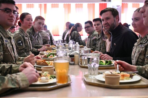 Vance tours U.S. base in Greenland as Trump talks up takeover of territory : NPR