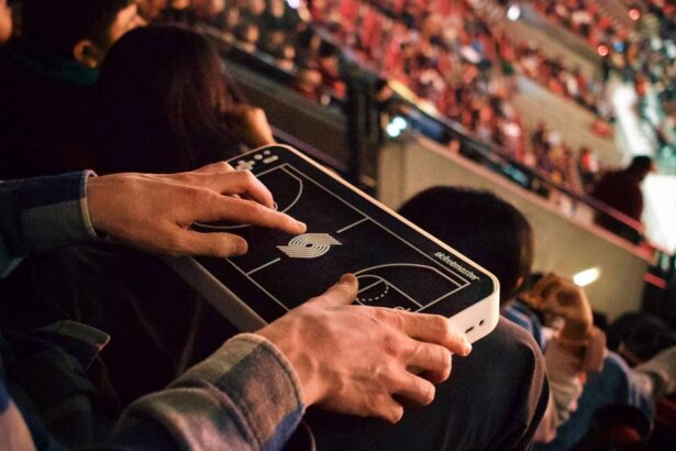 Visually impaired NBA fans experience the game on a new level with haptic device