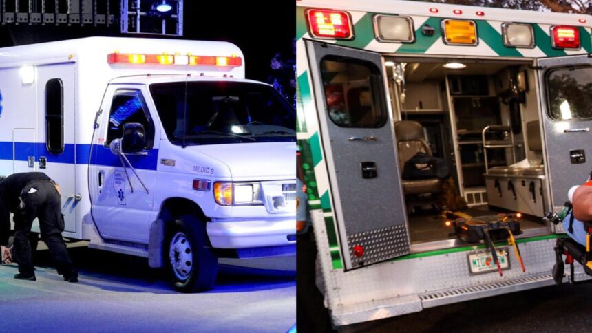 Wrestler suffers serious injury with fractured collarbone amidst rumors of paralysis; ambulance called