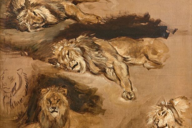 This Painting of Lounging Lions Was Hanging in a Family’s Living Room. It Turned Out to Be an Original Delacroix
