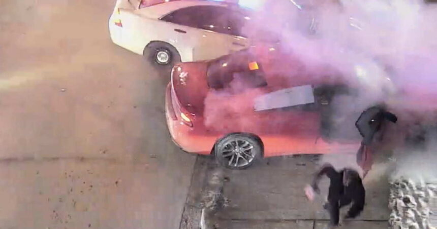 15-year-old armed robber crashes stolen car during police pursuit; Chicago cop mistakenly fires gun during chase (videos)