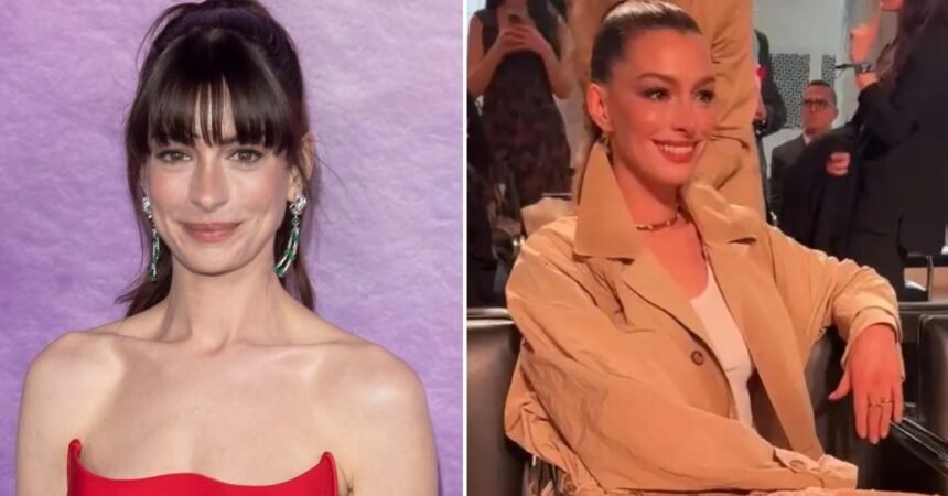Anne Hathaway’s ‘Unrecognizable’ Look Sparks Surgery Buzz