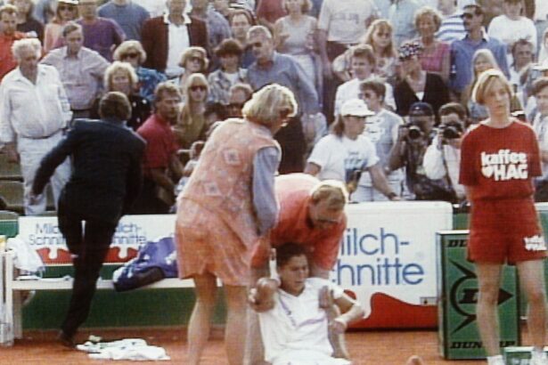 April 30, Monica Seles attacked during tennis match