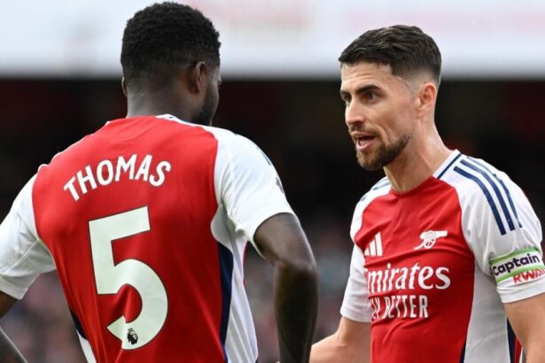 Arsenal suffer double injury setback ahead of Real Madrid trip as Thomas Partey, Jorginho exit Brentford draw