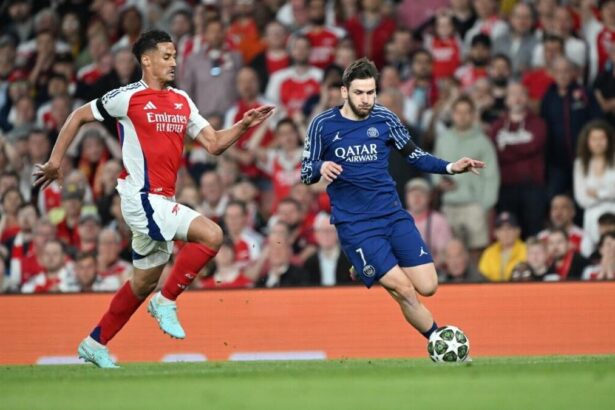 Arsenal vs. Paris Saint-Germain player ratings: Khvicha Kvaratskhelia, Ousmane Dembele lift PSG to victory