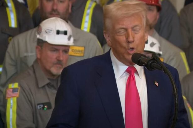 As The Economy Nosedives, Trump Holds Propaganda Event For Dead US Coal Industry
